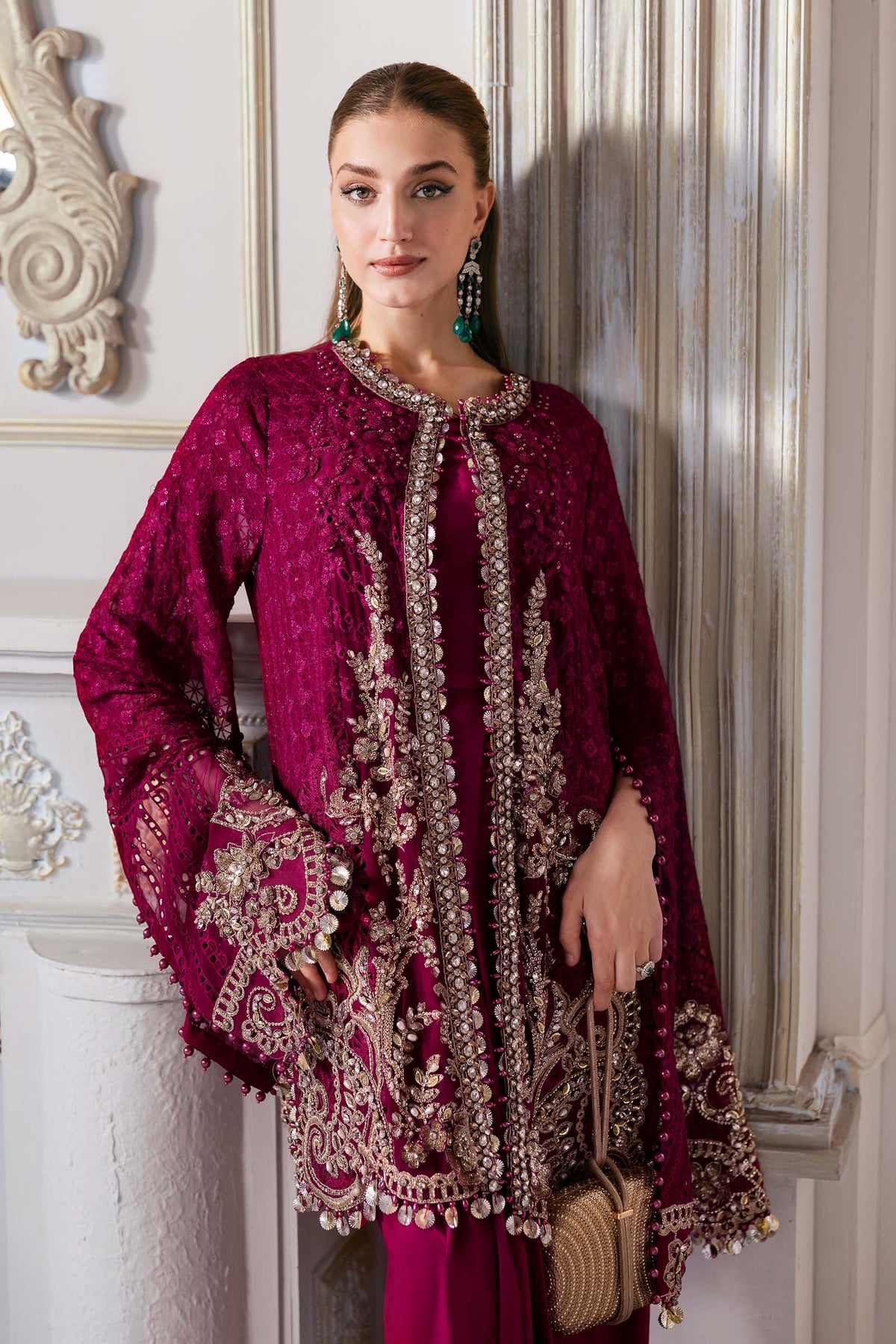 Maria B | Mbroidered 2025 | BD-3003 -  Maria B Ladies Clothes - Original Designer Dress - House of Maryam
