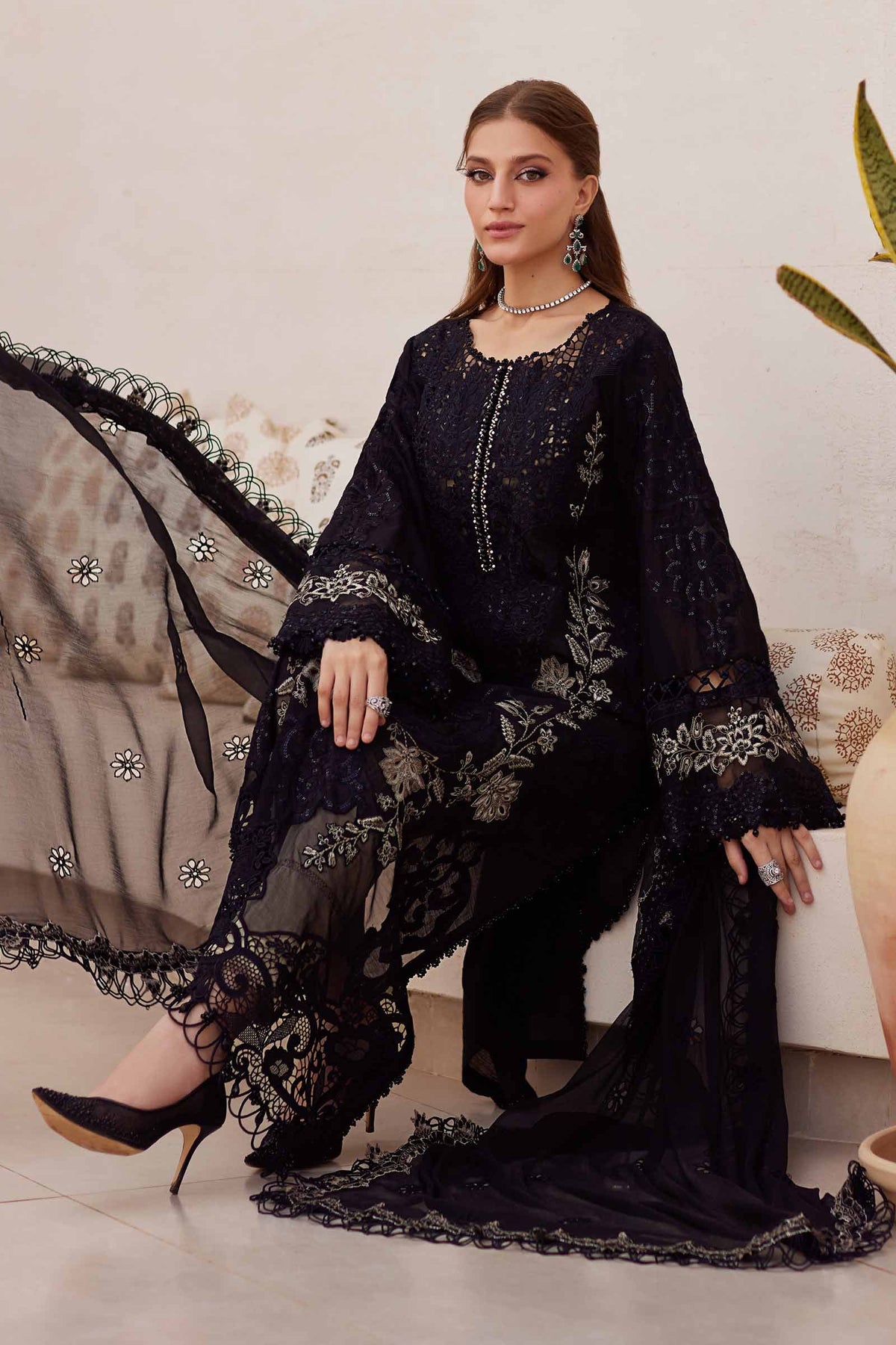 Maria B | Eid Collection 25 | 25-03 -  Maria B Ladies Clothes - Original Designer Dress - House of Maryam