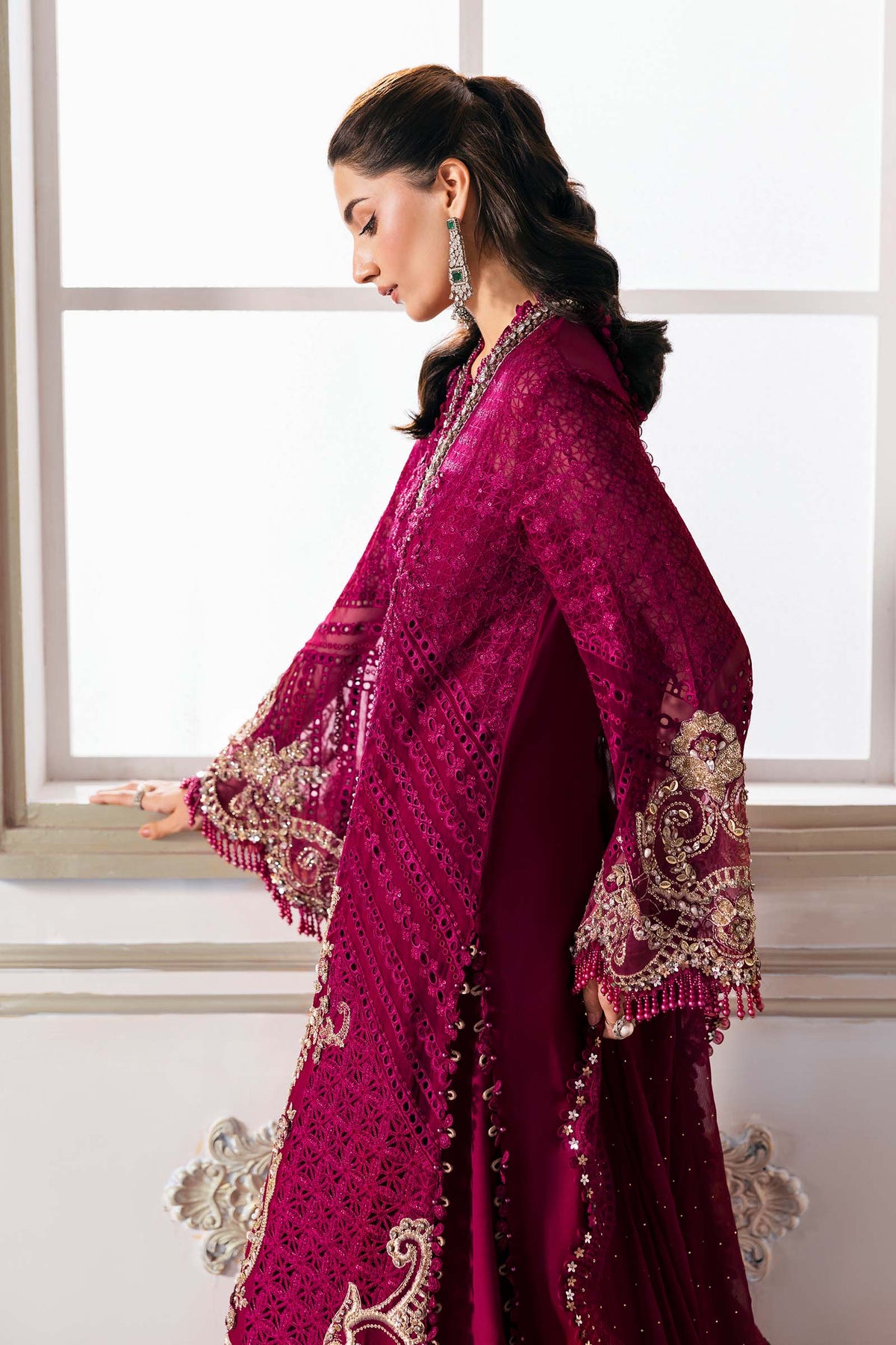 Maria B | Mbroidered 2025 | BD-3003 -  Maria B Ladies Clothes - Original Designer Dress - House of Maryam