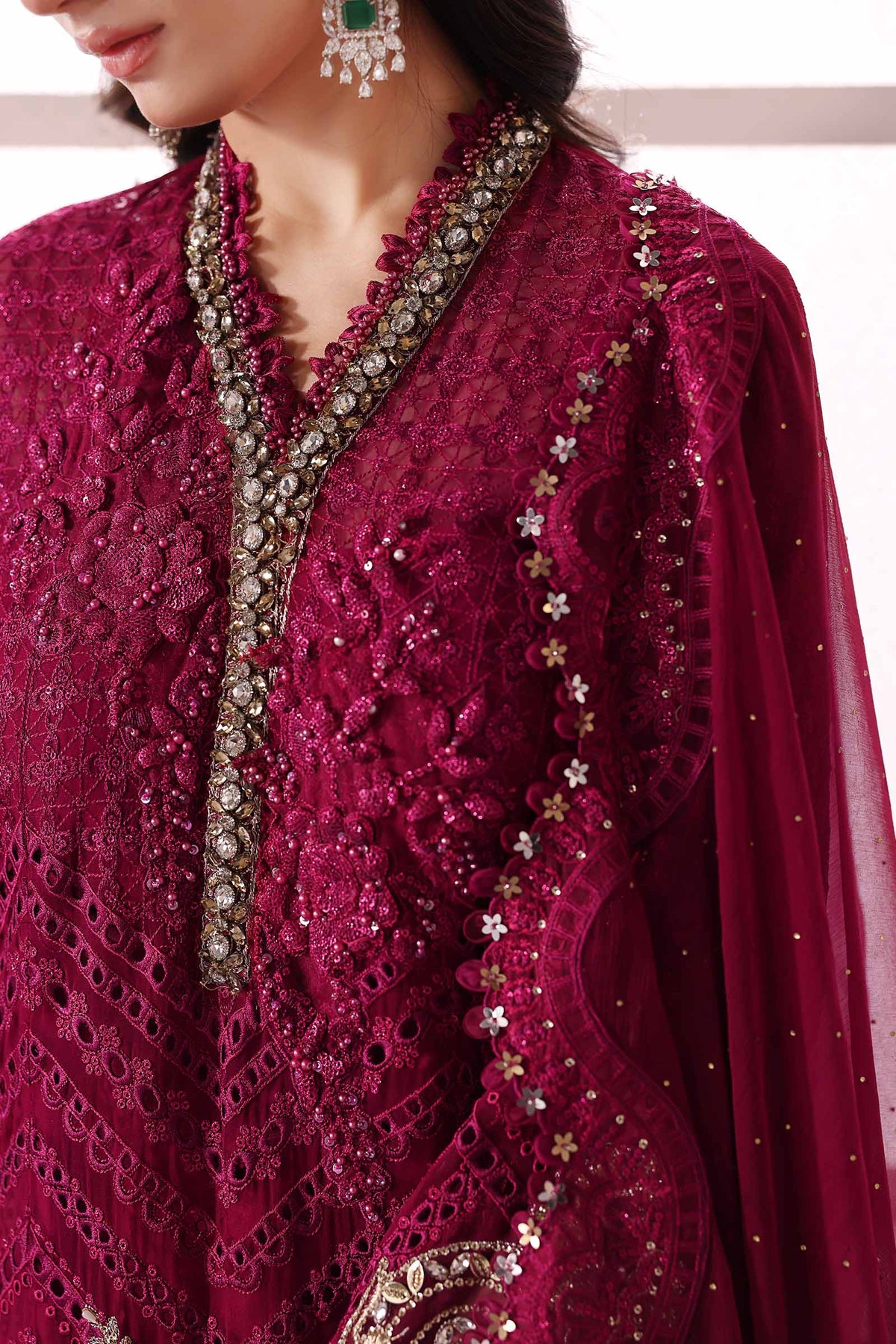 Maria B | Mbroidered 2025 | BD-3003 -  Maria B Ladies Clothes - Original Designer Dress - House of Maryam