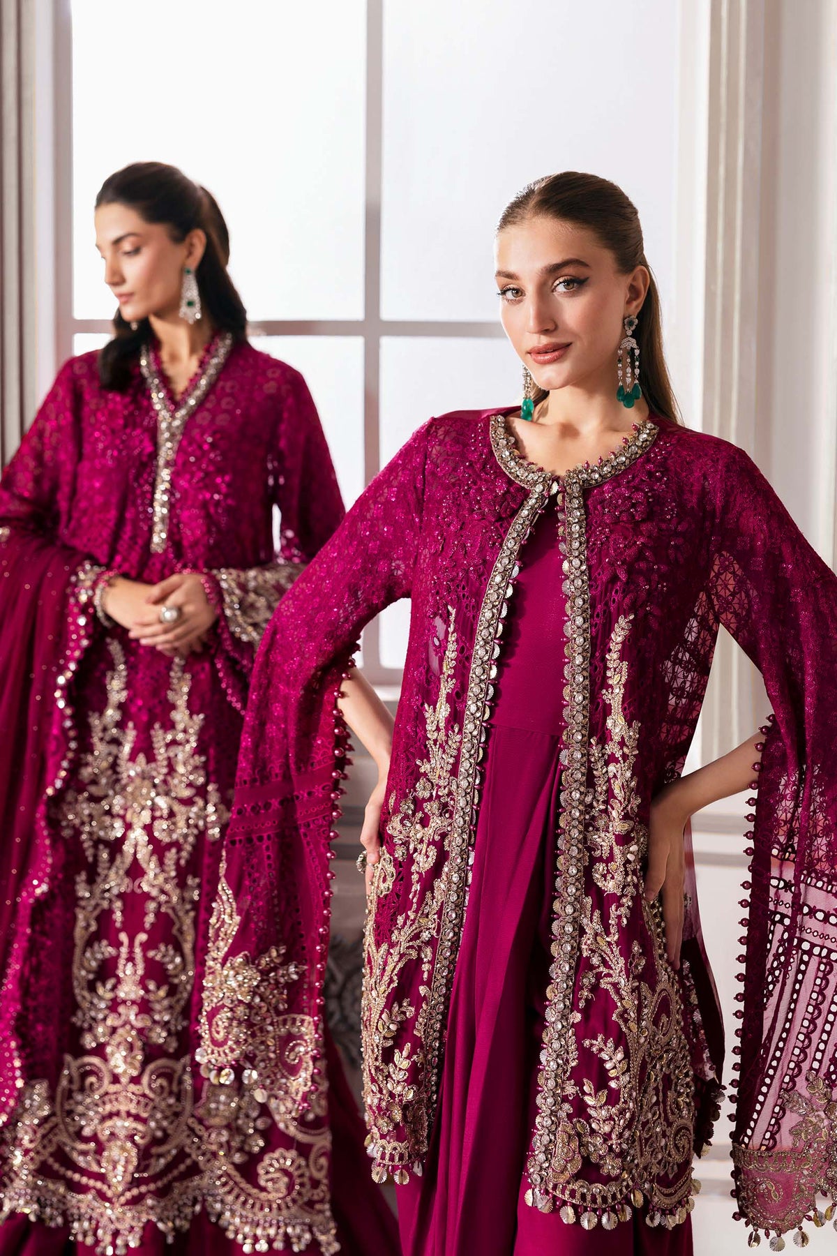 Maria B | Mbroidered 2025 | BD-3003 -  Maria B Ladies Clothes - Original Designer Dress - House of Maryam