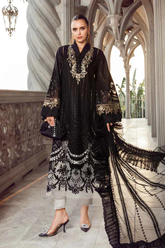 Maria B | Eid Lawn Collection | 03 -  Maria B Luxury - Original Designer Dress - House of Maryam