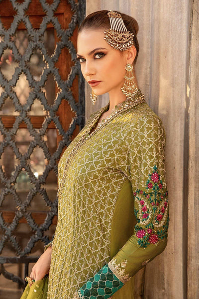 Maria B | Sateen Formals 24 | CST-803 -  Maria B Formal - Original Designer Dress - House of Maryam