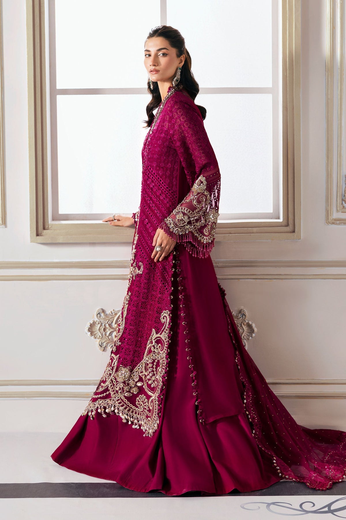 Maria B | Mbroidered 2025 | BD-3003 -  Maria B Ladies Clothes - Original Designer Dress - House of Maryam
