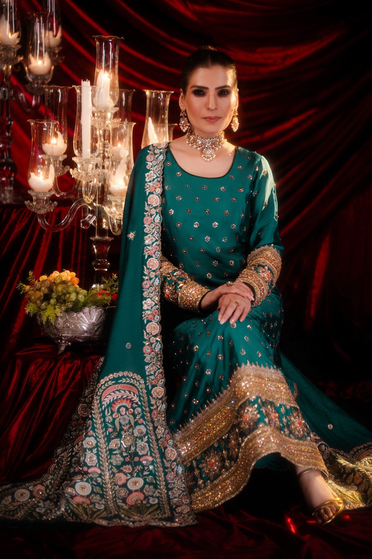 Sable Vogue | Laal Bagh Bridal Collection |SLB-1555-2