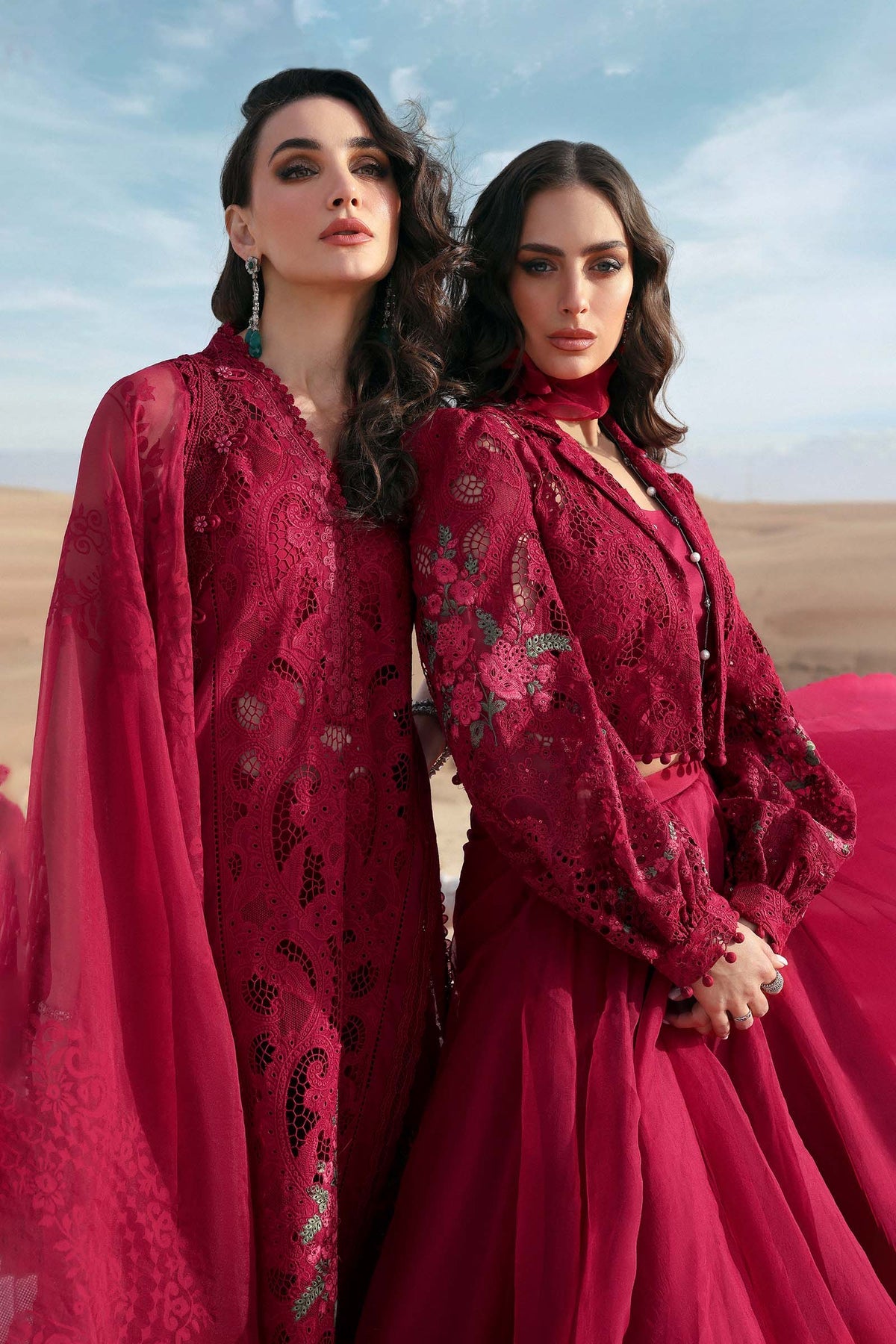Maria B | Luxury Lawn 25 | D-2504-A -  Maria B Ladies Clothes - Original Designer Dress - House of Maryam
