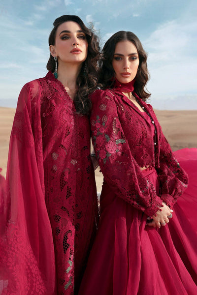 Maria B | Luxury Lawn 25 | D-2504-A -  Maria B Ladies Clothes - Original Designer Dress - House of Maryam