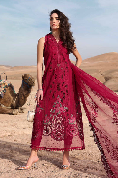 Maria B | Luxury Lawn 25 | D-2504-A -  Maria B Ladies Clothes - Original Designer Dress - House of Maryam