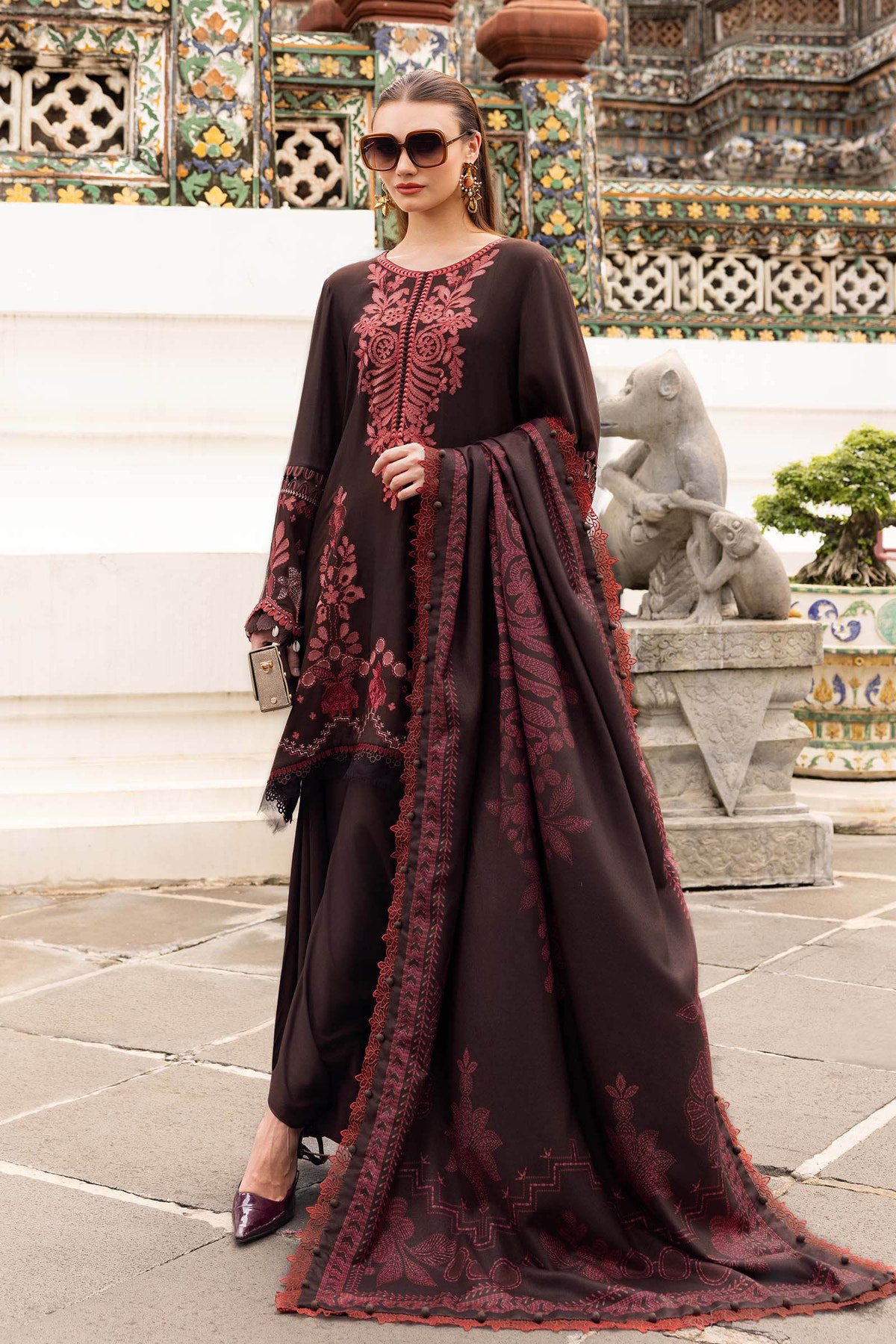 Maria B | M Prints Winter 25 | MPT-2804-A