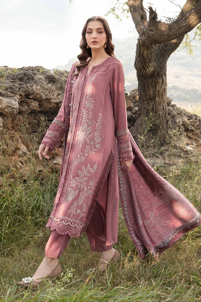 Maria B | M Prints Winter 24 | MPT-2404-A -  Maria B Ladies Clothes - Original Designer Dress - House of Maryam
