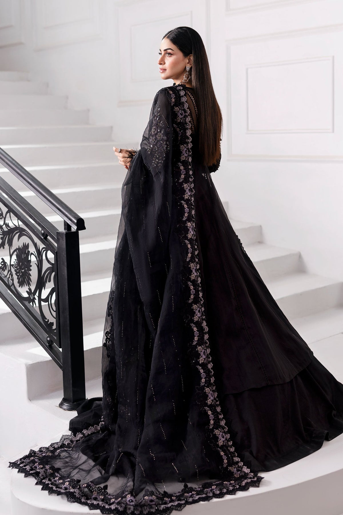 Maria B | Mbroidered 2025 | BD-3004 -  Maria B Ladies Clothes - Original Designer Dress - House of Maryam