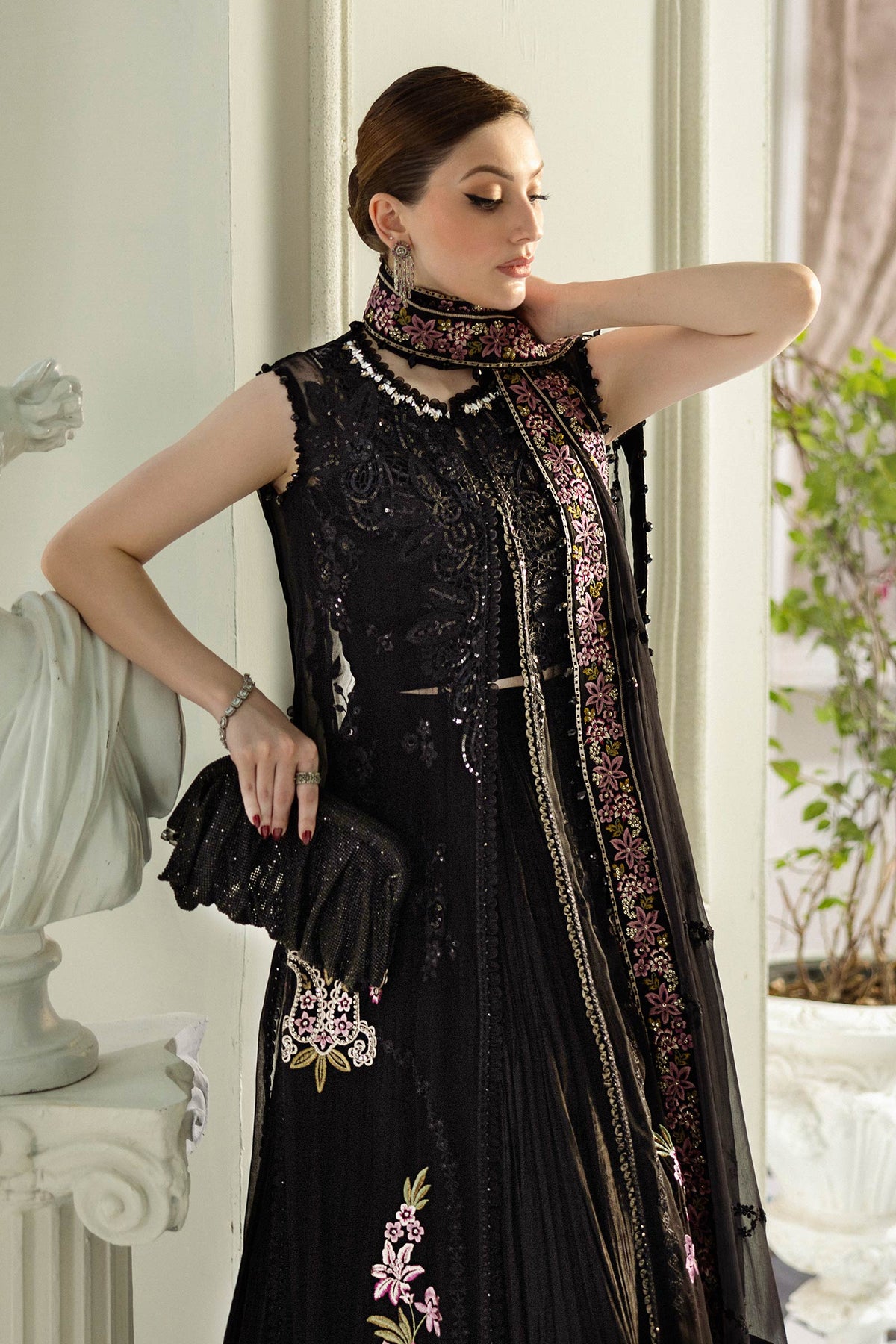 Maria B | Chiffon 25 | MPC-25-104 -  Maria B Ladies Clothes - Original Designer Dress - House of Maryam