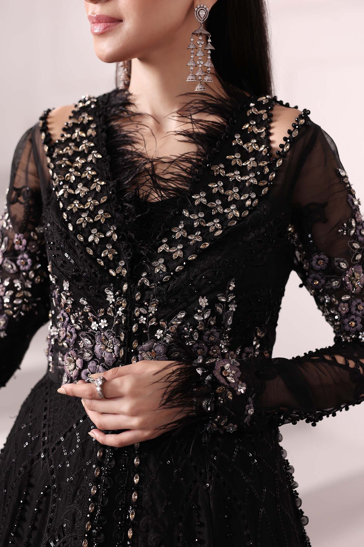 Maria B | Mbroidered 2025 | BD-3004 -  Maria B Ladies Clothes - Original Designer Dress - House of Maryam