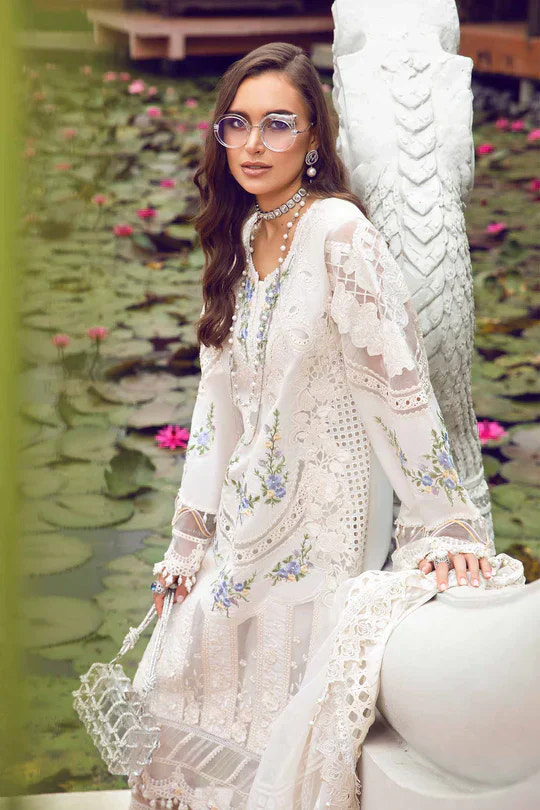 Maria B | Eid Lawn Collection | 04 -  Maria B Luxury - Original Designer Dress - House of Maryam