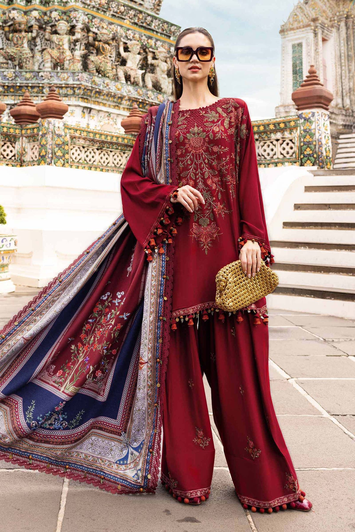 Maria B | M Prints Winter 25 | MPT-2805-A