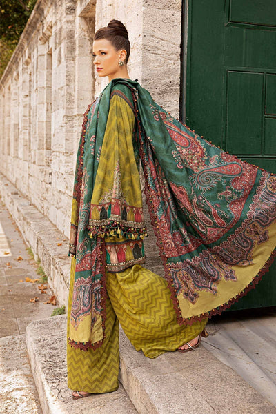 Maria B | M Prints Fall Edit 24 | MPT-2305-A -  Maria B Luxury - Original Designer Dress - House of Maryam