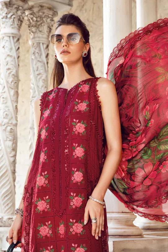 Maria B | Eid Lawn Collection | 05 -  Maria B Luxury - Original Designer Dress - House of Maryam