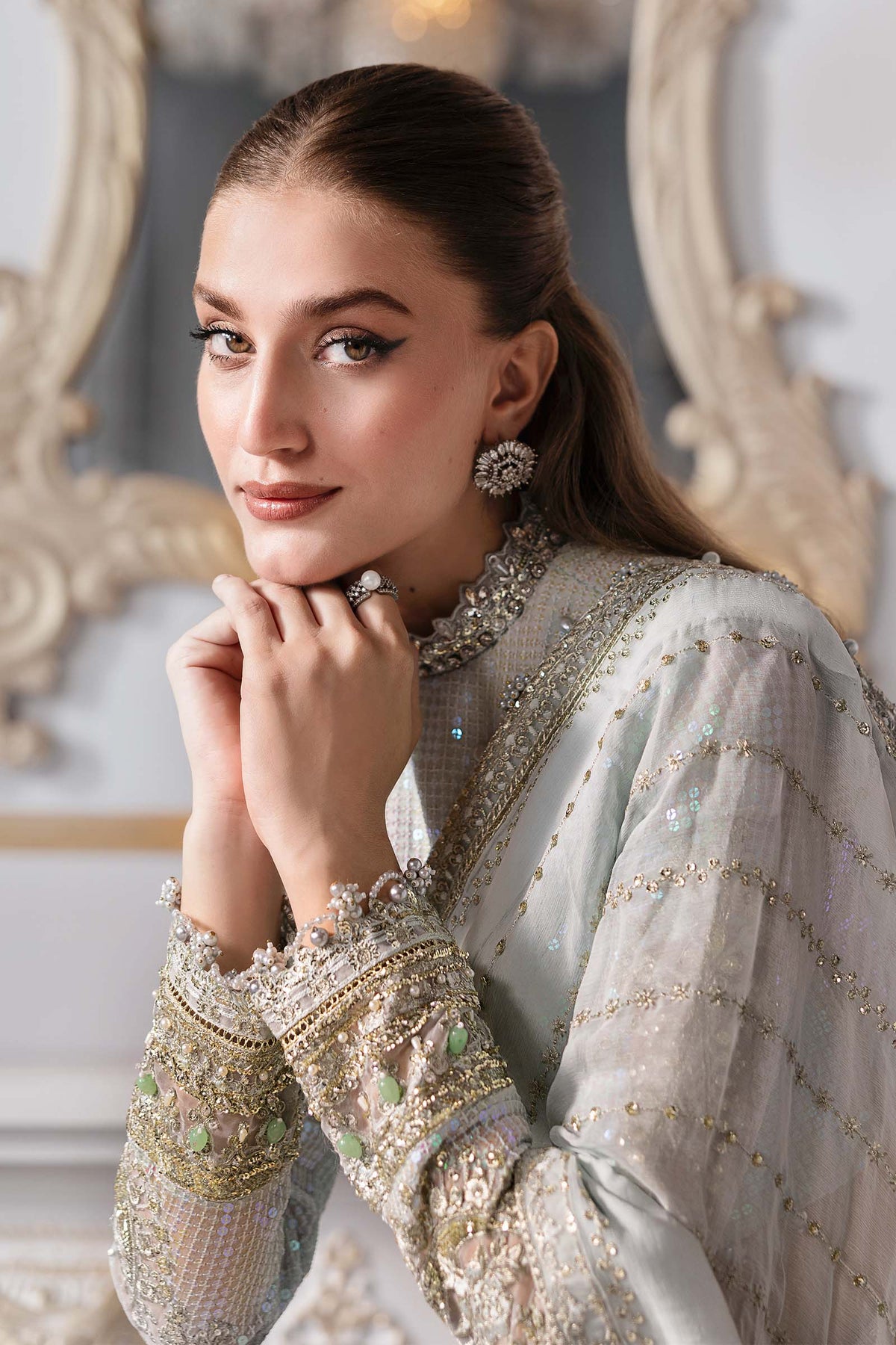 Maria B | Mbroidered 2025 | BD-3005 -  Maria B Ladies Clothes - Original Designer Dress - House of Maryam