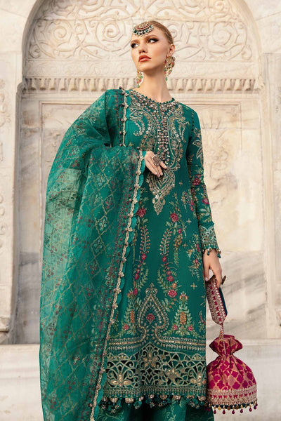 Maria B | Sateen Formals 24 | CST-805 -  Maria B Formal - Original Designer Dress - House of Maryam