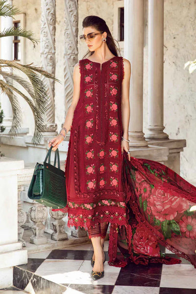 Maria B | Eid Lawn Collection | 05 -  Maria B Luxury - Original Designer Dress - House of Maryam