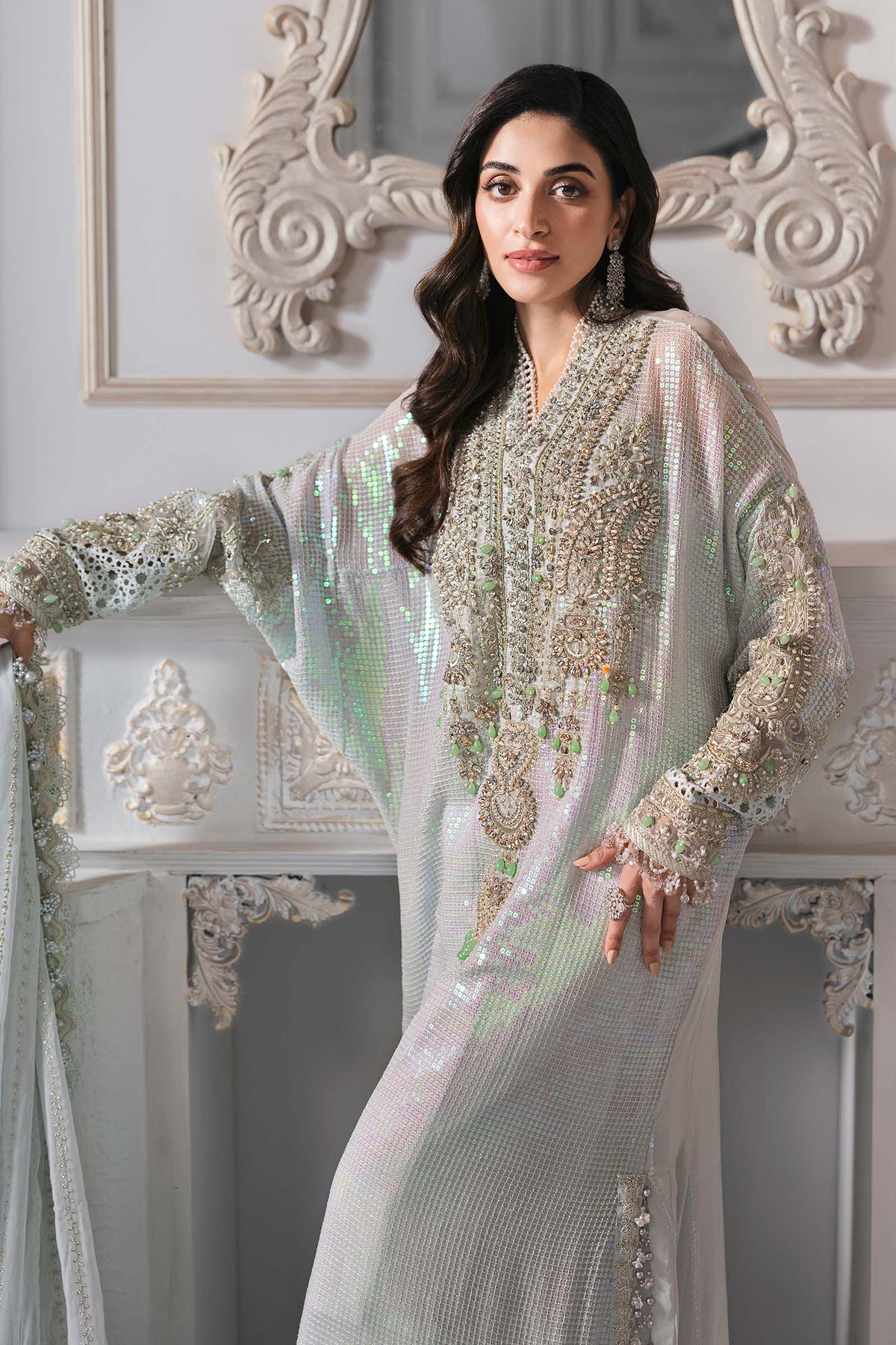 Maria B | Mbroidered 2025 | BD-3005 -  Maria B Ladies Clothes - Original Designer Dress - House of Maryam