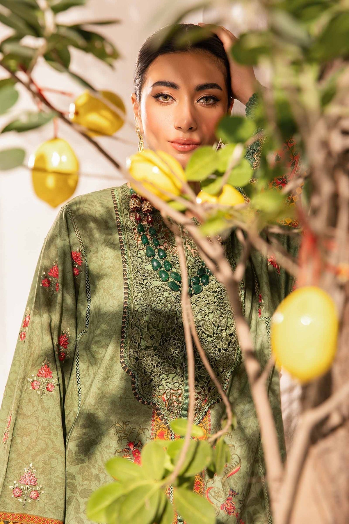 Maria.B | M Print Eid Edit | MPT-2206-A -  Maria B Luxury - Original Designer Dress - House of Maryam
