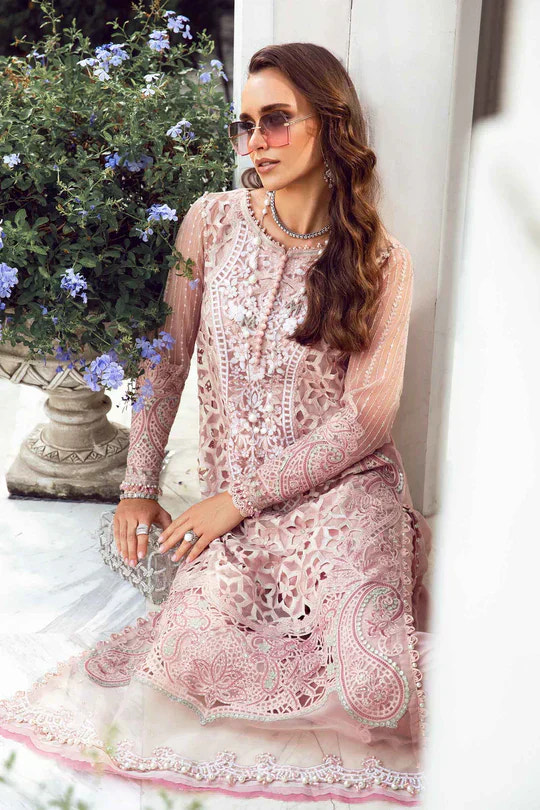 Maria B | Eid Lawn Collection | 06 -  Maria B Luxury - Original Designer Dress - House of Maryam