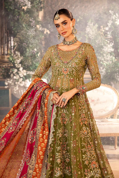 Maria B | Mbroidered Formals 24 | Organza Suit | BD-2906 -  Maria B Ladies Clothes - Original Designer Dress - House of Maryam