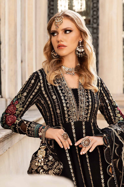 Maria B | Sateen Formals 24 | CST-806 -  Maria B Formal - Original Designer Dress - House of Maryam