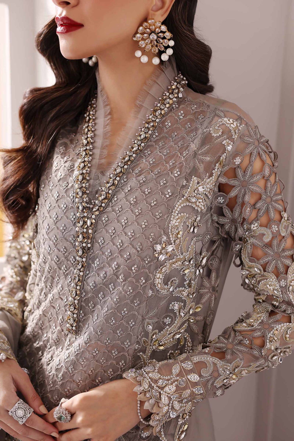 Maria B | Mbroidered 2025 | BD-3006 -  Maria B Ladies Clothes - Original Designer Dress - House of Maryam