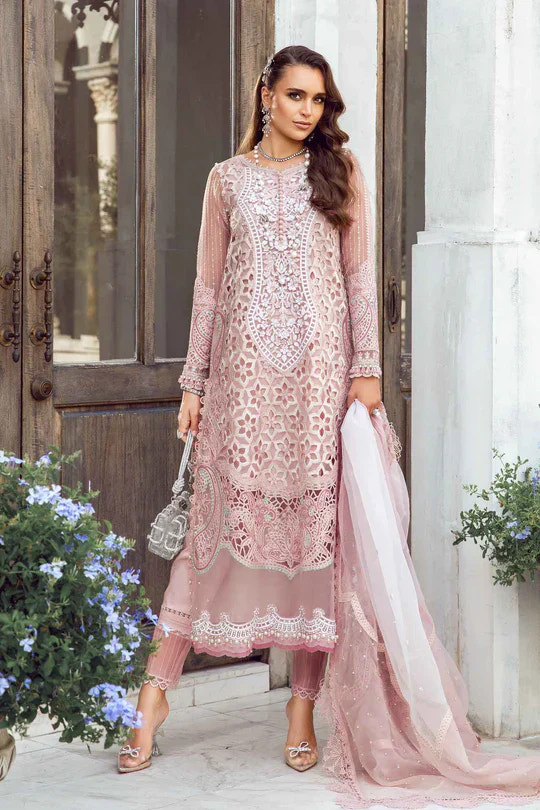Maria B | Eid Lawn Collection | 06 -  Maria B Luxury - Original Designer Dress - House of Maryam