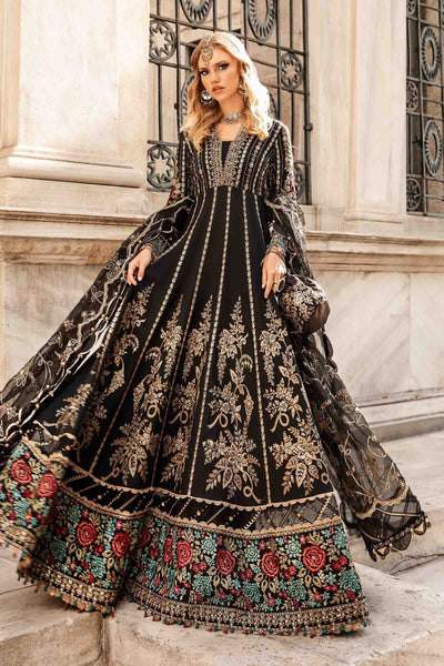 Maria B | Sateen Formals 24 | CST-806 -  Maria B Formal - Original Designer Dress - House of Maryam