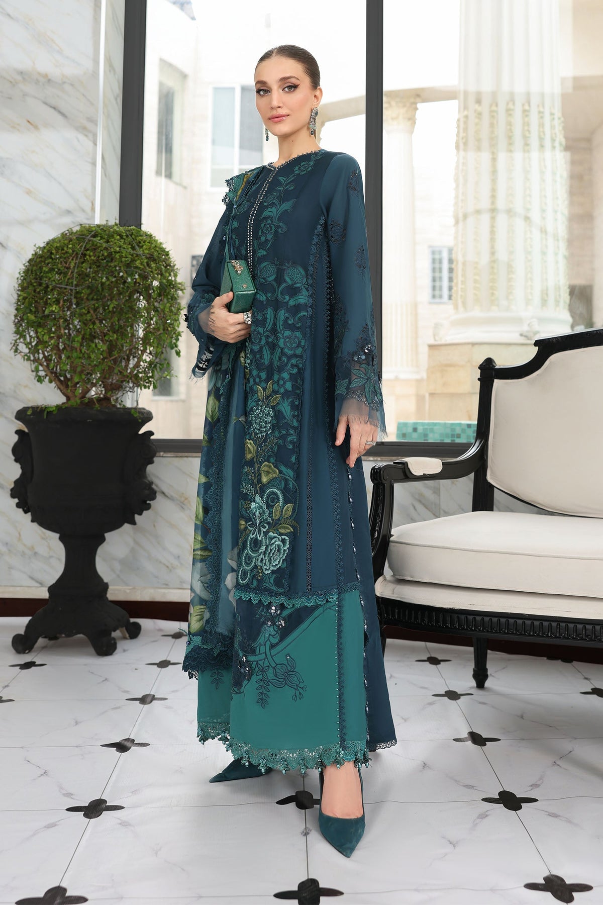 Maria B | luxury Lawn 26 | EL-26-06, image 2