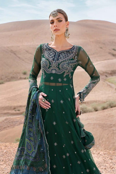 Maria B | Luxury Lawn 25 | D-2507-A -  Maria B Ladies Clothes - Original Designer Dress - House of Maryam