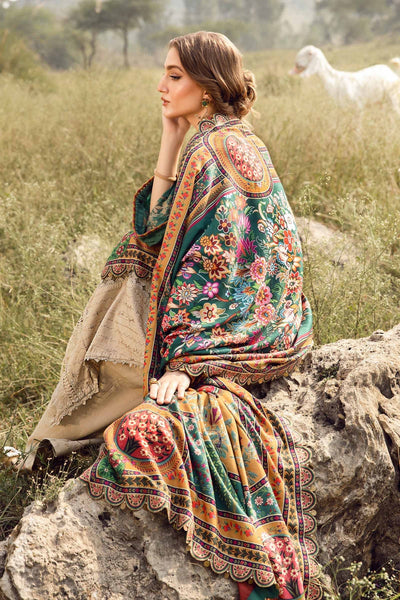 Maria B | M Prints Winter 24 | MPT-2407-A -  Maria B Ladies Clothes - Original Designer Dress - House of Maryam