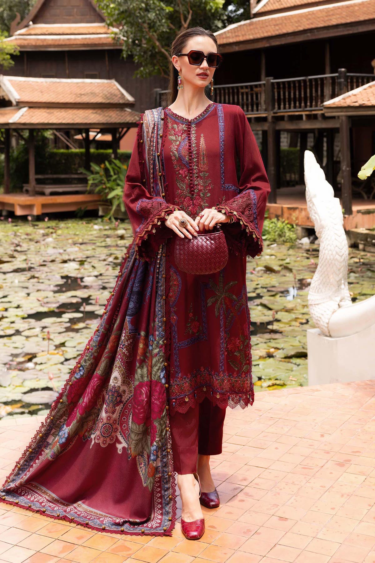 Maria B | M Prints Winter 25 | MPT-2807-A