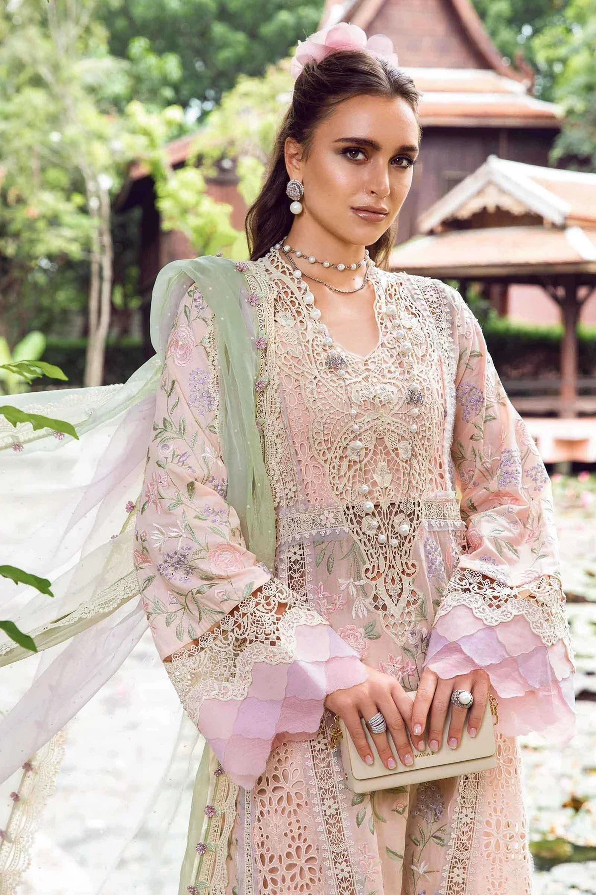 Maria B | Eid Lawn Collection | 07 -  Maria B Luxury - Original Designer Dress - House of Maryam