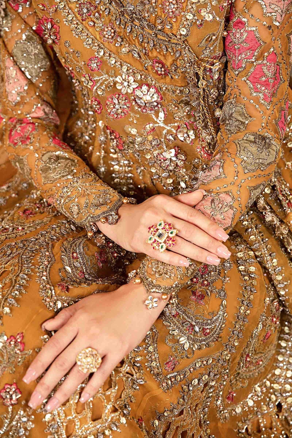 Maria B | Mbroidered Formals 24 | Organza Suit | BD-2907 -  Maria B Ladies Clothes - Original Designer Dress - House of Maryam