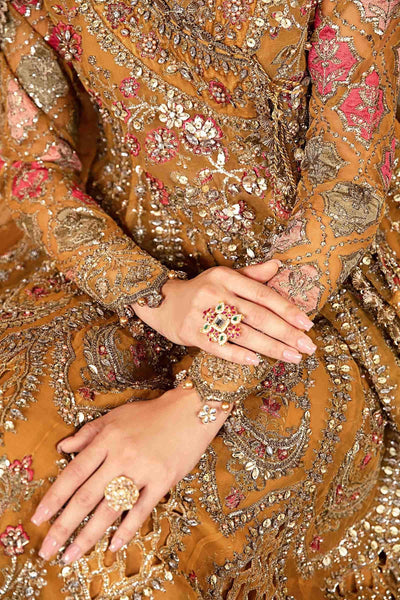Maria B | Mbroidered Formals 24 | Organza Suit | BD-2907 -  Maria B Ladies Clothes - Original Designer Dress - House of Maryam