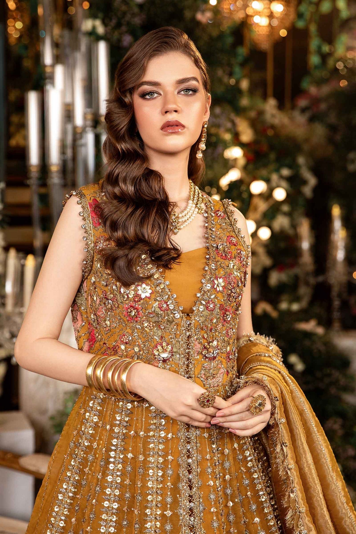 Maria B | Mbroidered Formals 24 | Organza Suit | BD-2907 -  Maria B Ladies Clothes - Original Designer Dress - House of Maryam