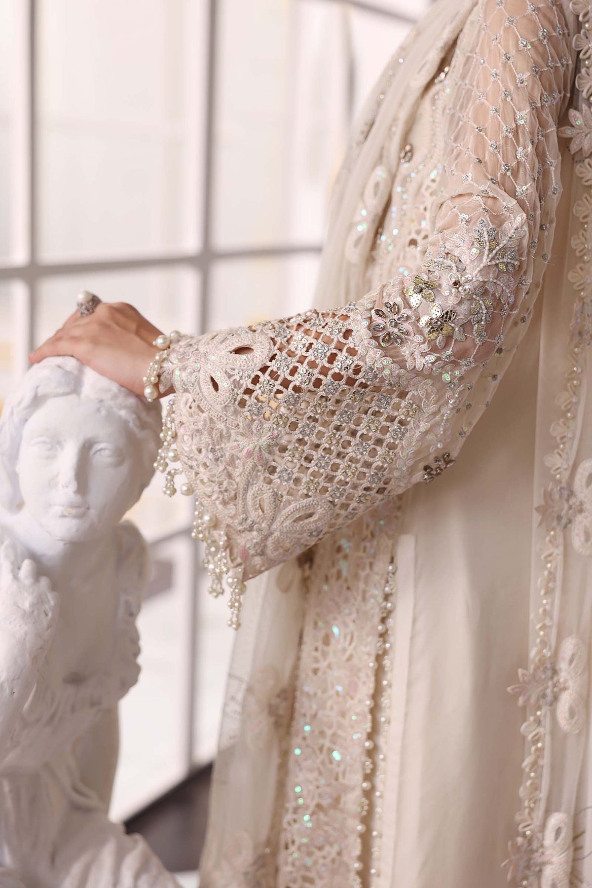 Maria B | Mbroidered 2025 | BD-3007 -  Maria B Ladies Clothes - Original Designer Dress - House of Maryam