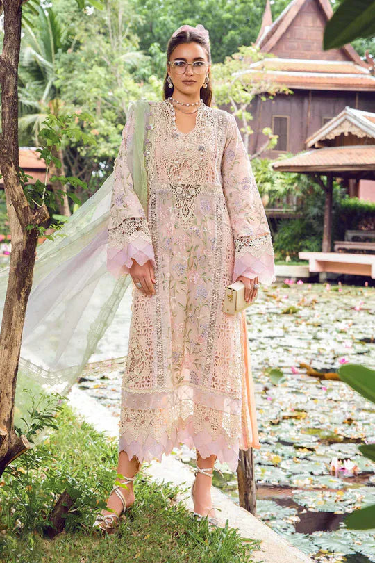 Maria B | Eid Lawn Collection | 07 -  Maria B Luxury - Original Designer Dress - House of Maryam