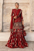 Maria B | Sateen Formals 24 | CST-807 -  Maria B Formal -  House of Maryam