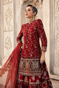 Maria B | Sateen Formals 24 | CST-807 -  Maria B Formal -  House of Maryam