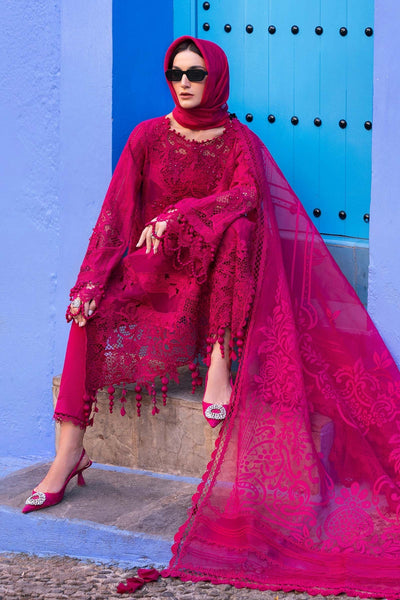 Maria B | Luxury Lawn 25 | D-2508-A -  Maria B Ladies Clothes - Original Designer Dress - House of Maryam