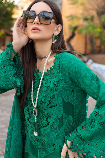 Maria B | Luxury Lawn 25 | D-2508-B -  Maria B Ladies Clothes - Original Designer Dress - House of Maryam