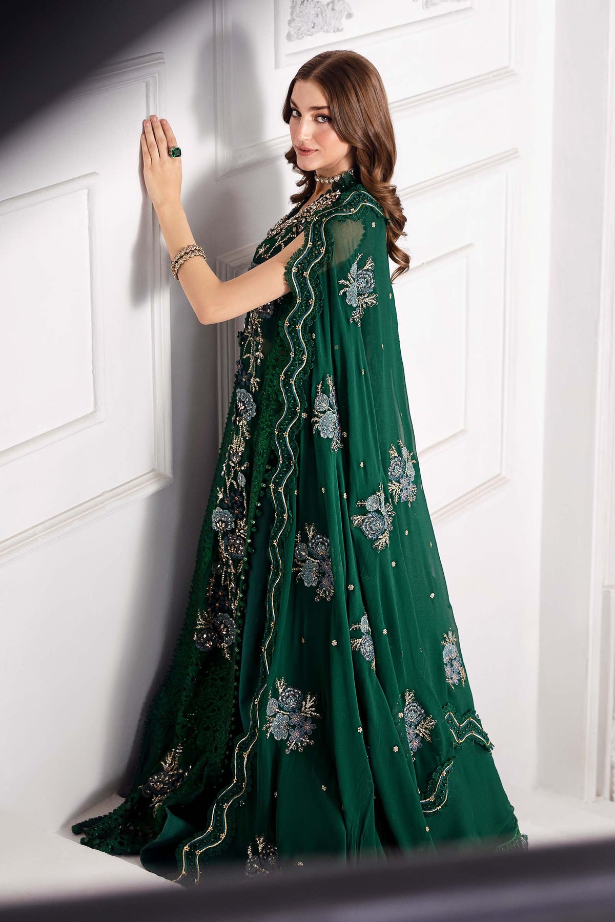 Maria B | Mbroidered 2025 | BD-3008 -  Maria B Ladies Clothes - Original Designer Dress - House of Maryam