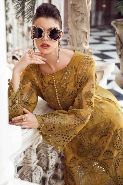 Maria B | Eid Lawn Collection | 08 -  Maria B Luxury - Original Designer Dress - House of Maryam