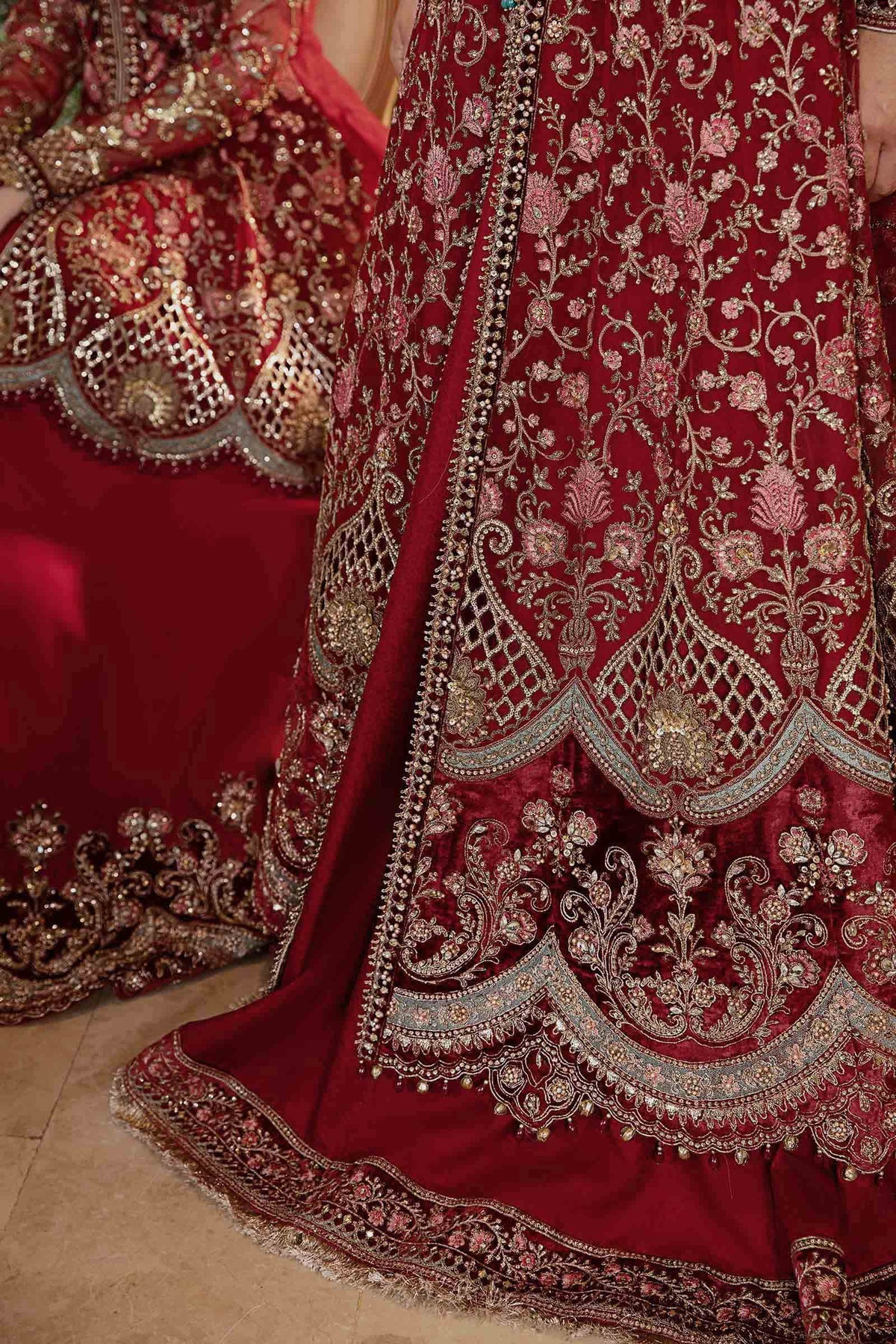 Maria B | Mbroidered Formals 24 | Organza Suit | BD-2908 -  Maria B Ladies Clothes - Original Designer Dress - House of Maryam