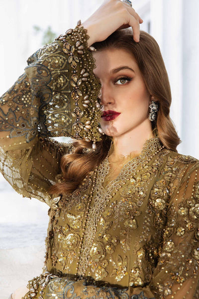 Maria B | Chiffon Formals 24 | Chiffon Suit | MPC-24-108 -  Maria B Formal - Original Designer Dress - House of Maryam